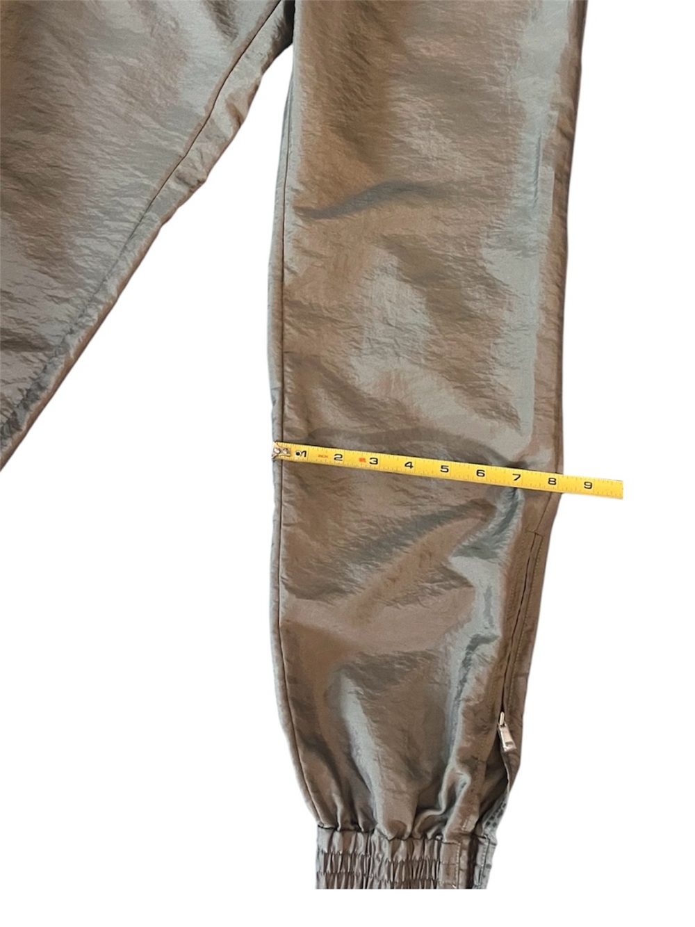Tibi Crispy Nylon Kat Jogger Size Small in Grey - Picture 15 of 15